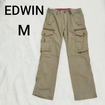 [ 에드윈 ] 베이지 카고 팬츠 M 남성용 캐주얼 k3813