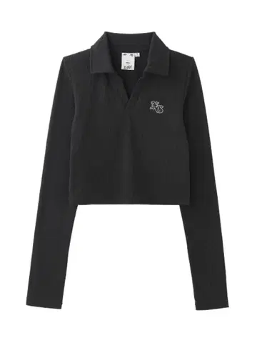 X-girl 엑스걸 리브 상의