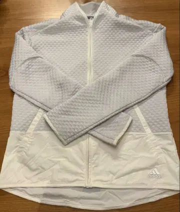 adidas 여성용 퀼팅 자켓 M 사이즈 화이트
