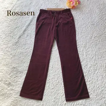 로사센 [ 82 ] 버건디 코듀로이 팬츠 캐주얼