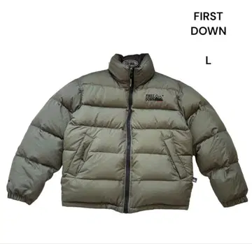 FIRST DOWN 다운 자켓 L 사이즈 리버서블