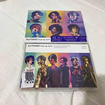 SixTONES Feel da CITY Blu-ray 2 형태 세트