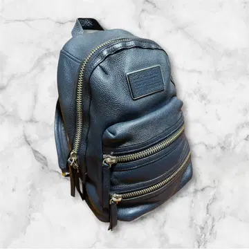 MARC BY MARC JACOBS 가죽 미니 백팩 네이비