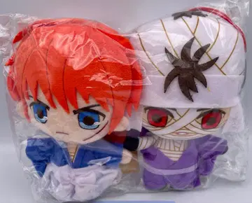 바람의 검심 봉제 인형 히무라 켄신 시시오 마코토 세트 청년지