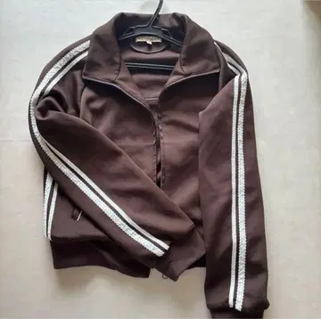 coyseio 코이세이오 브라운 레이스 트랙 자켓 자켓