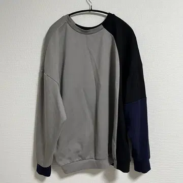 [ 익명 배송 ] HARE 트레이닝복 리버서블 그레이 블랙 네이비