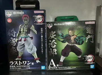 아카자 라스트 원상 탄지로 A상 MASTERLISE 귀멸의 칼날 제일복권