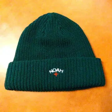 NOAH 다크 그린 니트 모자