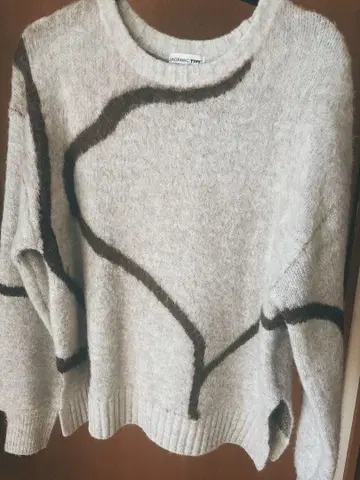 차오패닉 니트 그레이