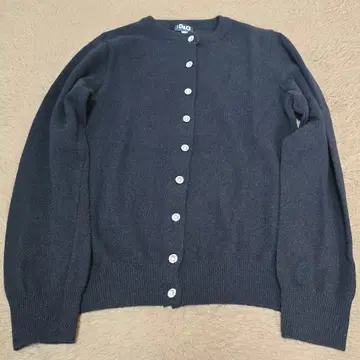 D&G 미사용 울 가디건 빅 스와로 버튼