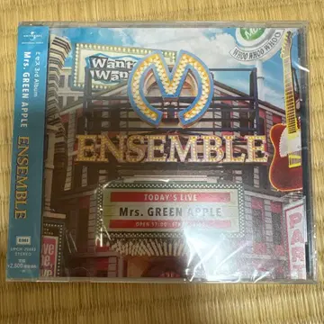 Mrs. GREEN APPLE ENSEMBLE 미개봉 새상품