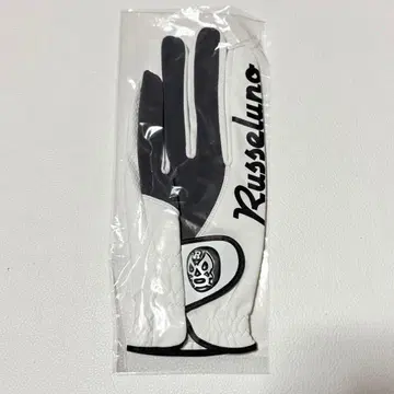 미사용품 R 러셀노 왼쪽용 그로브 M 화이트 루차 와펜