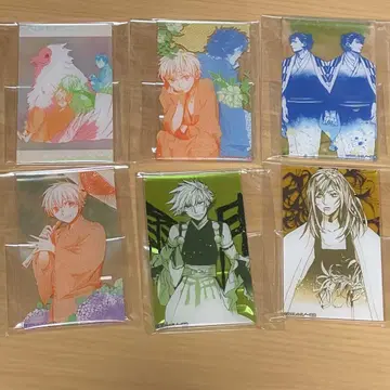 아마츠키 아크릴 카드 6개 세트 타카야마 시노부