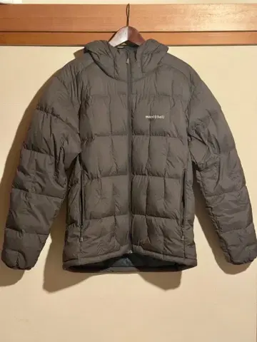 지난 시즌 즉시 완판 mont-bell 네쥬 다운 파카 브라운