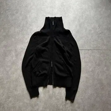 archive grunge drivers knit y2k black