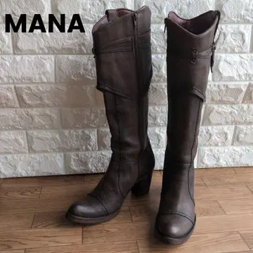 새상품급 MANA 마나 일본제 엔지니어 부츠 vibram 밑창 23cm