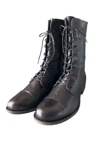 [미사용 새상품] creator 레이스업 부츠 블랙 41/26cm