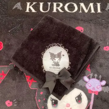 산리오 쿠로미 심야의 멜로쿠로 미니 타월 손수건