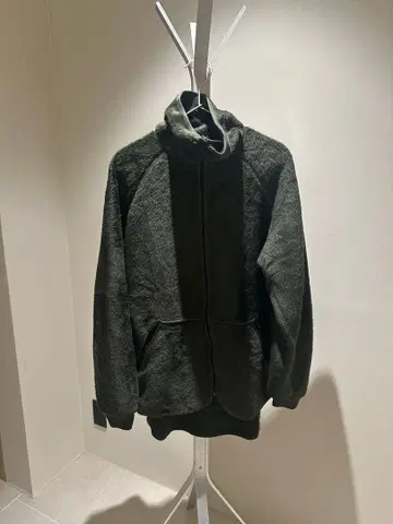 스웨덴군 다크 그린 플리스 자켓