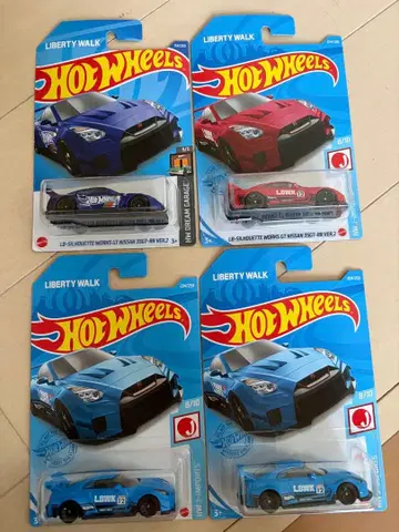 핫휠 닛산 GT-R R35 리버티 워크 4 미개봉품