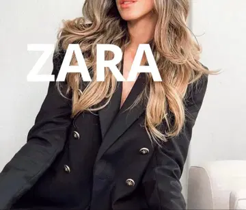 [ 새상품급 ] ZARA 블랙 테일러드 자켓