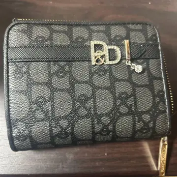 핑키앤다이안 블랙 접이식 지갑