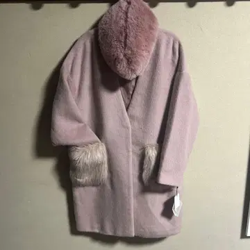 코트 여성용 핑크 M 사이즈