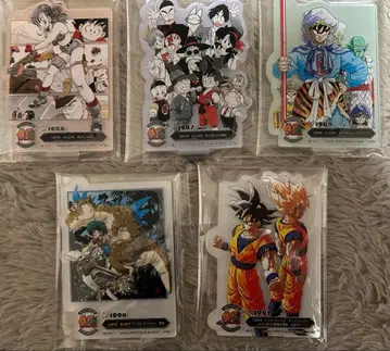 [ 새상품 미개봉품 ] 드래곤볼 복권 F상 5종 세트