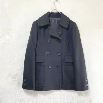 FRAGILE 플래질/피코트/38/더블 포켓 블랙