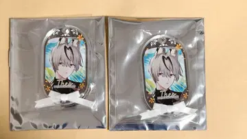 Honey Vibes 테오 리본 타이 아크릴 플레이트 키체인 2점