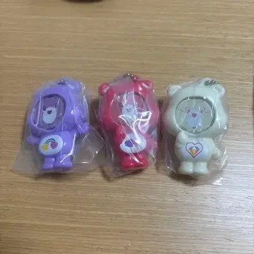 Care Bears 사진 프레임 마스코트 보라색 빨간색 화이트(노랑)