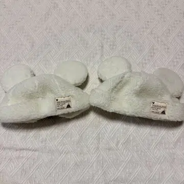 도쿄 디즈니 리조트 디즈니 미키 보아캡 화이트