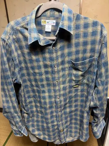 G.T.HAWKINS 코듀로이 긴팔 플란넬 셔츠 L