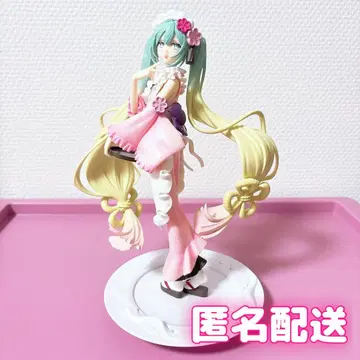[ 24시간 이내 발송 ] 하츠네 미쿠 말차 파르페 사쿠라 버전 피규어