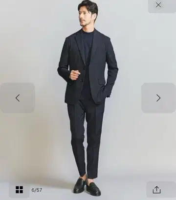 [ BEAUTY&YOUTH ] LANATEC 셋업 수트 팬츠