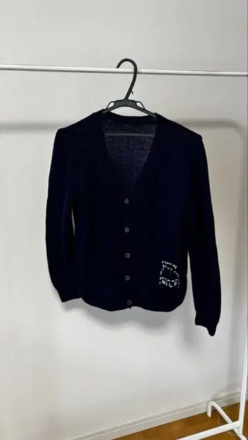 구제 의류 낙서 가디건