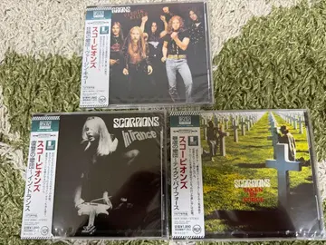새상품! SCORPIONS CD 3장 세트 BSCD2 스콜피온즈 미개봉품