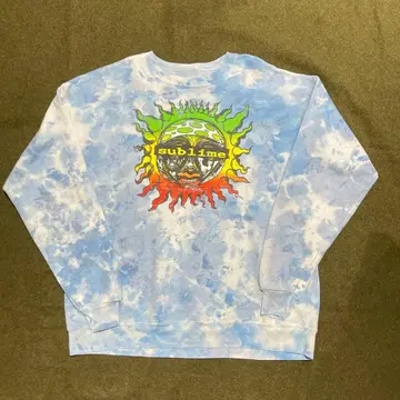 Sublime 서브라임 타이 다이 밴딩 맨투맨