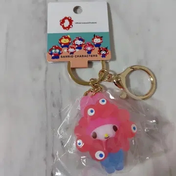마이멜로디 산리오 미야쿠미야쿠 클리어 컬러 마스코트 키링