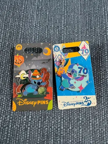 스티치 70주년과 할로윈 핀 배지 캘리포니아 디즈니