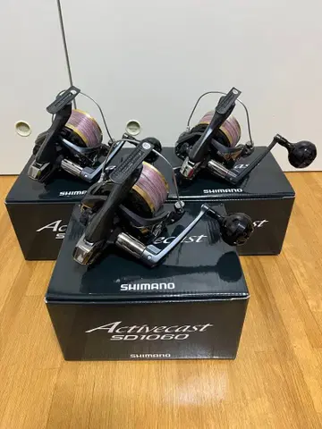 시마노 25 액티브 캐스트 SD1060 3대 세트 새상품급
