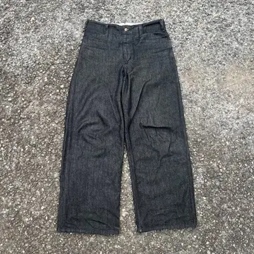 벤 데이비스 블랙 데님 고릴라 컷 선염 W32