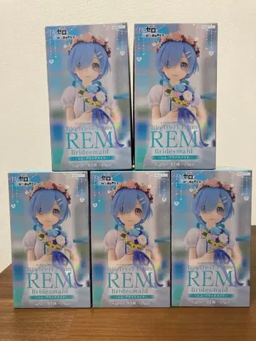 Trio-Try-iT 피규어 - 렘 신부 들러리 - 5개 세트