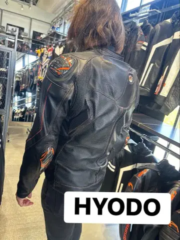 컨디션 최상 HYOD 가죽 블랙 ST-X LEATHER LL 이너 포함