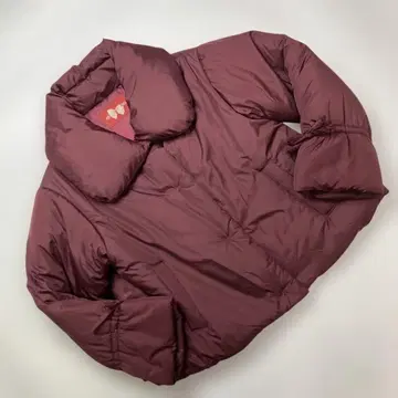 핑크하우스 와인 패딩 자켓/2023년