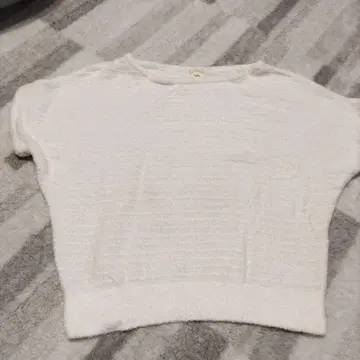 gelato pique 화이트 숏 슬리브 룸웨어