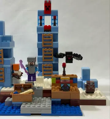 [분해 완료] 레고 마인크래프트 얼음 기둥 21131