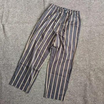 새상품급 Paul Smith 스트라이프 와이드 팬츠 룸 팬츠