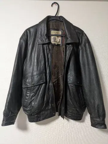 블랙 가죽 자켓