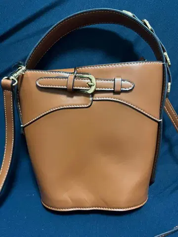 ZARA 새상품급! 브라운 버킷형 숄더백